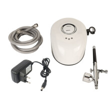 (EU Plug) Facial Oxygen Spray Jet 3 Gear High Pressure Mist 100-240V EU Plug
