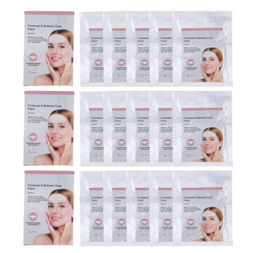 15x Forehead Wrinkle Patches Remove Fine Lines Skin Smoothing
