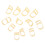 12pcs Oval Finger Splint 6 Sizes 2