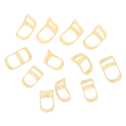 12pcs Oval Finger Splint 6 Sizes 1