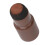 (01 Deep Brown) Eyebrow Stamp Kit 2 Brushes 20 Stencils Brown 5
