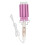(US Plug) 3 Barrel Curling Wand Quick Heat EU Plug 100-240V 1