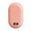 Fast Heating USB Hand Toastier 45C 55C 65C Approaches-Pink 1