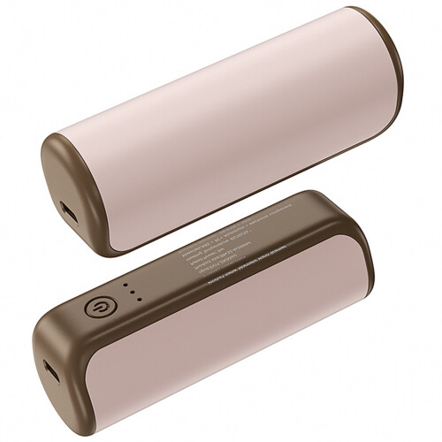 Portable 3000mAh Split Hands Warmers 3 Second Fast Heating-Pink