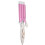 (US Plug) 3 Barrel Curling Wand Quick Heat EU Plug 100-240V 5