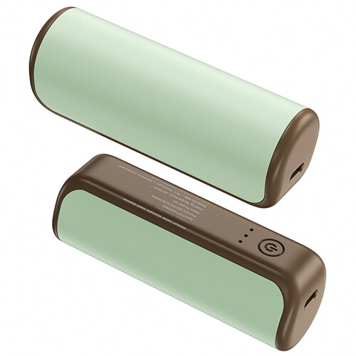 Portable 3000mAh Split Hands Warmers 3 Second Fast-Green