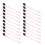 20-delige Wimperborstel Set ABS Nylon 1