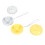 2x Silicone Shampoo Borstel Draagbaar 4