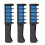 3pcs Temporary Hair Chalk Comb Gentle Washable Massage Comb 1