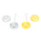 2x Silicone Shampoo Borstel Draagbaar 5