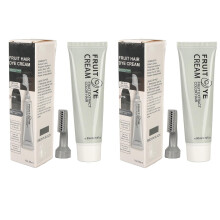 2x Haarfarbcreme mild 80ml mit Kamm