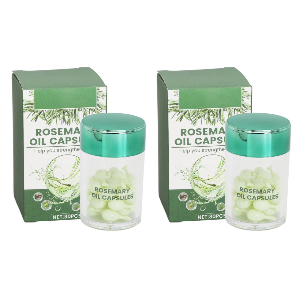 60 Pcs Hair Oil Capsules Shine Elasticity Prevent Loss