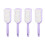 4x Gebogen Borstel Nat/Droog Ontwar Styling 4