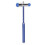 (Blue) Reflex Hammer Aluminum Alloy Tromner Humanized Handle Blue 1