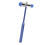 (Blue) Reflex Hammer Aluminum Alloy Tromner Humanized Handle Blue 4