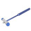 (Blue) Reflex Hammer Aluminum Alloy Tromner Humanized Handle Blue 5