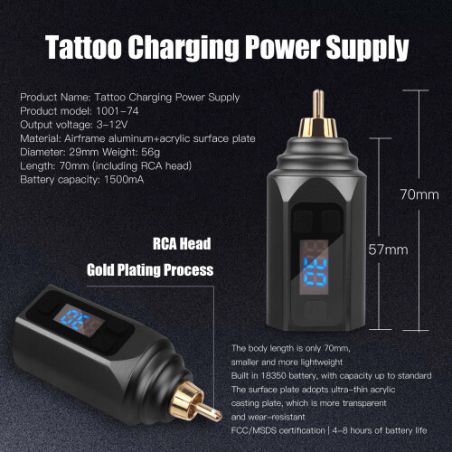 Professionele Rotary Body Art Machine Set