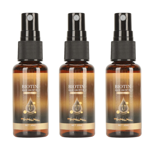 3x Biotine Haar Groei Spray 30ml Ginger Ginseng 2