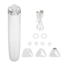 Elektrische blackhead zuiger 4 niveaus 3 koppen