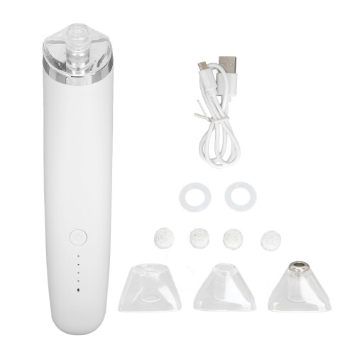 Elektrische blackhead zuiger 4 niveaus 3 koppen