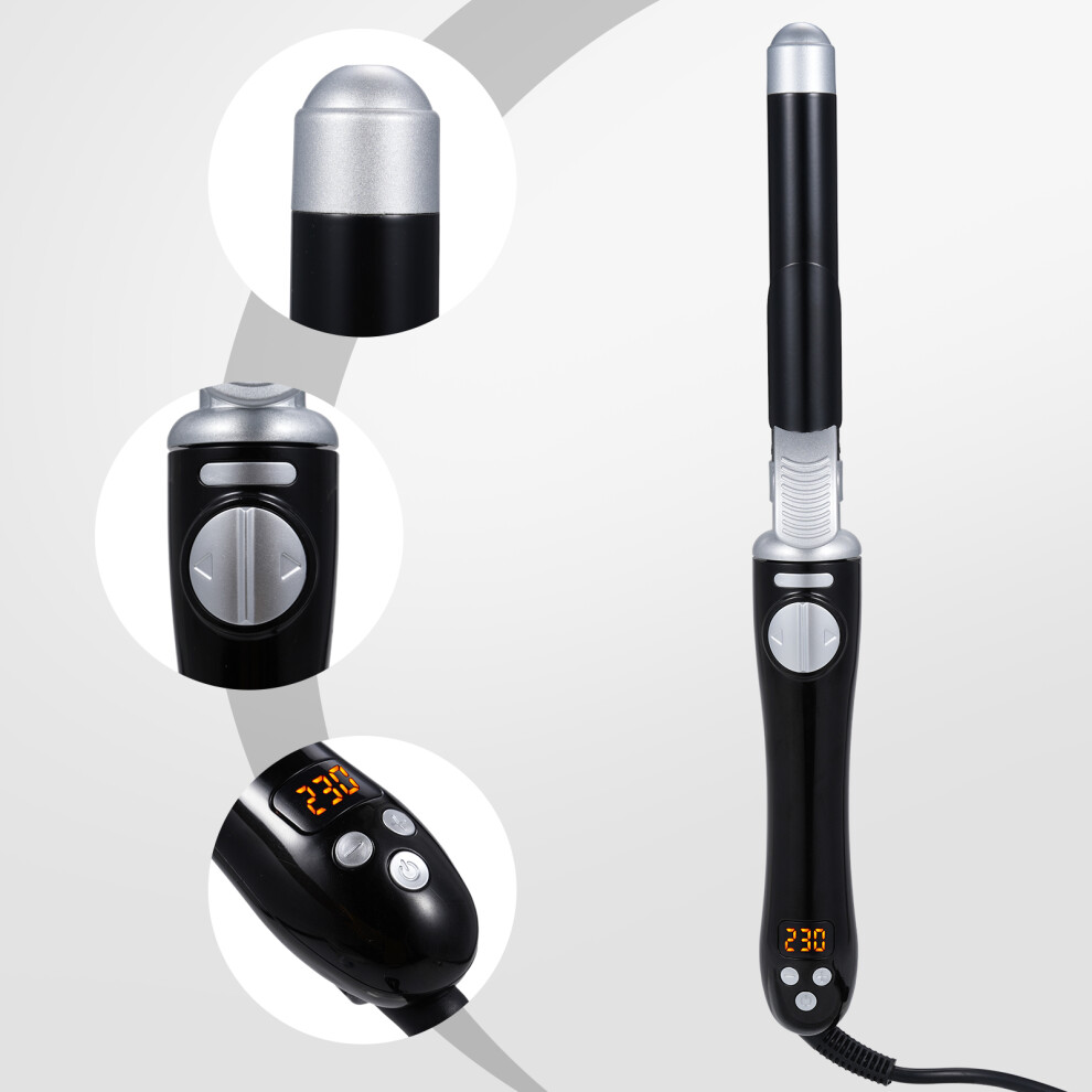 Automatic Porcelain Rotating Curling Iron for Big Wave Curls
