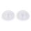 2Pcs Breastmilk Collector Shell Silicone Portable Prevent Leakage 1