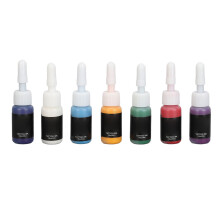 7-Kleur Vlekbestendig Tattoo Pigment Kit Voor Beginners