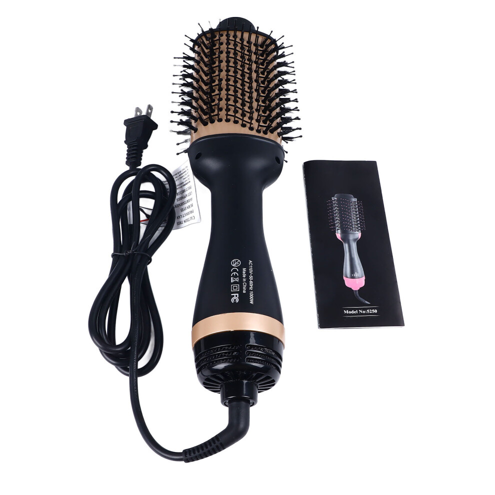 Hair Blow Dryer Brush 3 Temp 1000W Reduce Static Styling