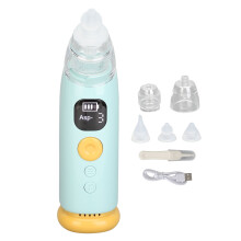 (Light Green) Nasenabsauger für Säuglinge 3 Stufen Silikon Licht Grün