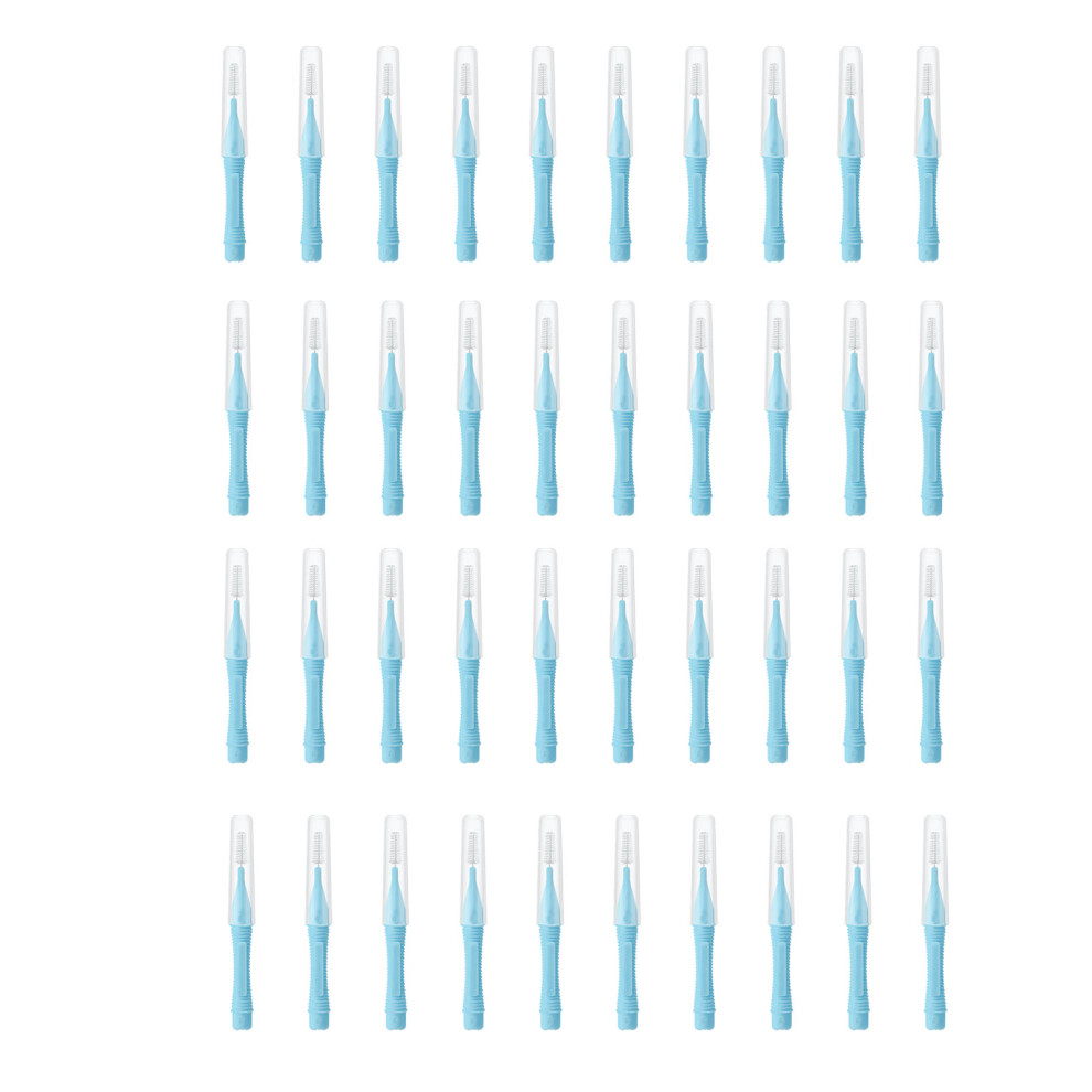 40pcs Interdental Brushes Remove Food Residue Prevent Caries
