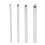 4x Edelstahl Ohr-Nase-Lippen-Nabel Piercing Tool 1