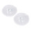 2Pcs Breastmilk Collector Shell Silicone Portable Prevent Leakage 2