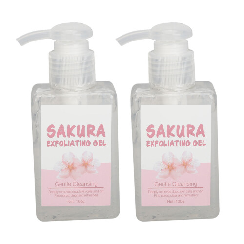2x Peeling-Gel 100g mit Kirschblütenextrakt