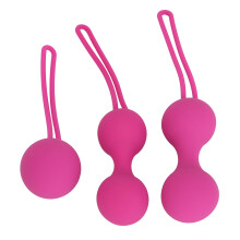 3x Beckenbodenmuskeltrainer Silikonkugeln