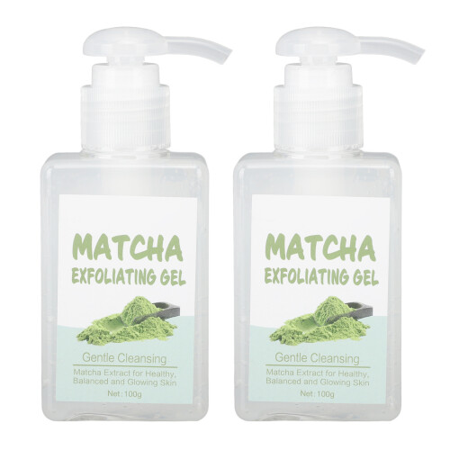 2x Matcha Exfoliërende Gel 100g Reinigend