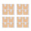 48x U-vormige Vilt Voetpads Zelfklevend 3