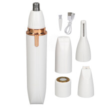 4-in-1 Damen-Trimmer Set wiederaufladbar waschbar elektrisch