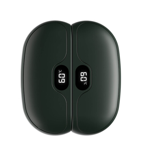 Temperature Control Hand Warmer Magnetic Split-Army Green