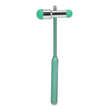(Green) Reflex Hammer Aluminum Alloy Tromner Humanized Handle Blue