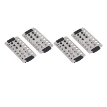 2 Pairs Snow Claw Ice Grippers 26 Points Stainless Steel Crampons