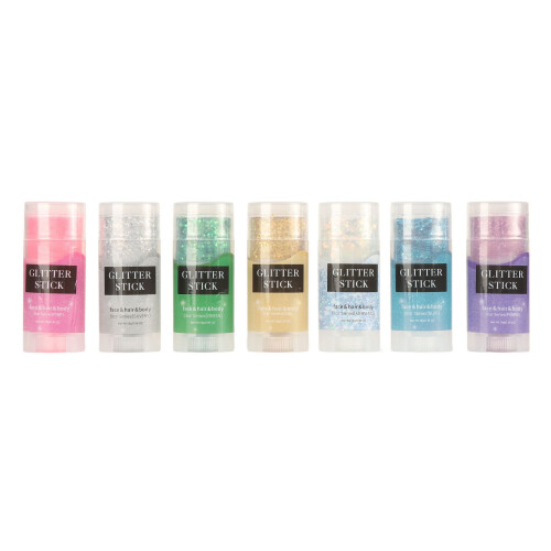 Body Glitter Stick 7 Stück Holografisch Make-up