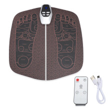 Mikrostrom-Fußmassage-Matte, 8 Modi, 32 Stufen, USB-wiederaufladbar