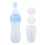 Drinking Aids Feeding Cup for Elderly Silicone Spoon Blue 1