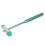 (Green) Reflex Hammer Aluminum Alloy Tromner Humanized Handle Blue 5