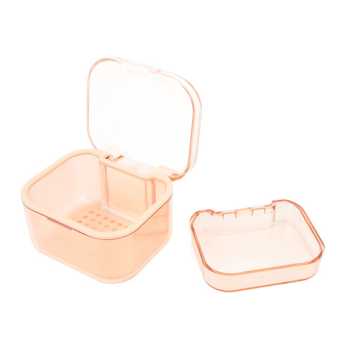 Denture Case Hygienic Storage Box with Strainer 2