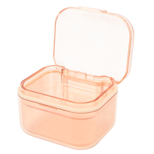Denture Case Hygienic Storage Box with Strainer 1