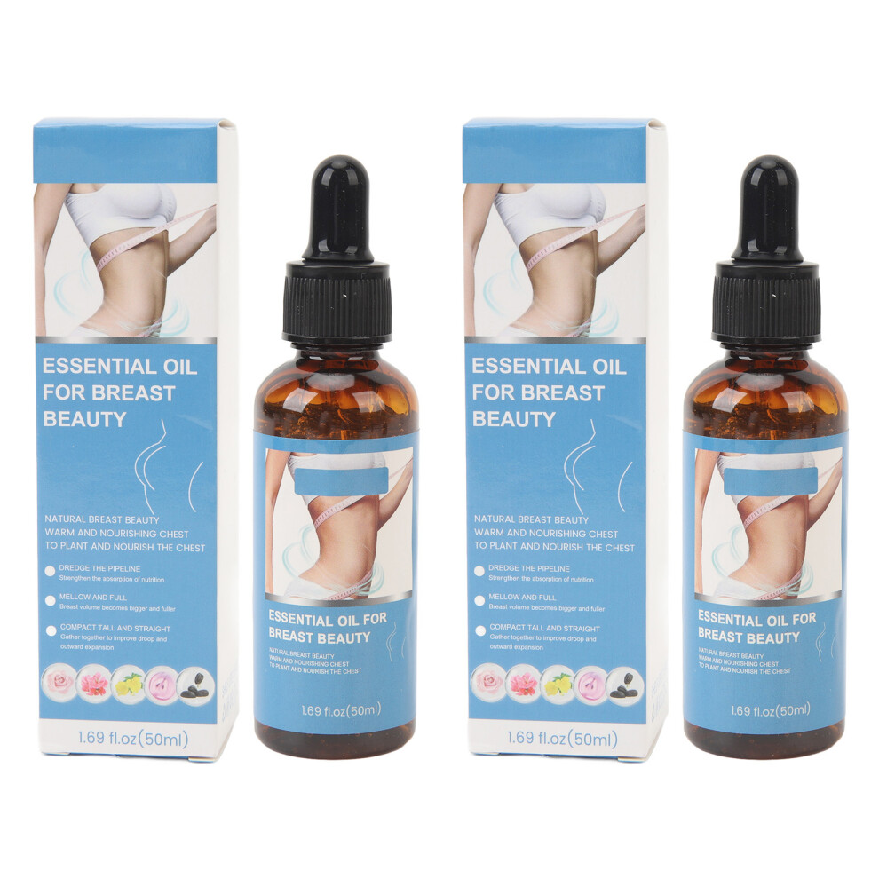 2pcs Bust Plumping Essential Oil Firming Collagen Rose 50ml