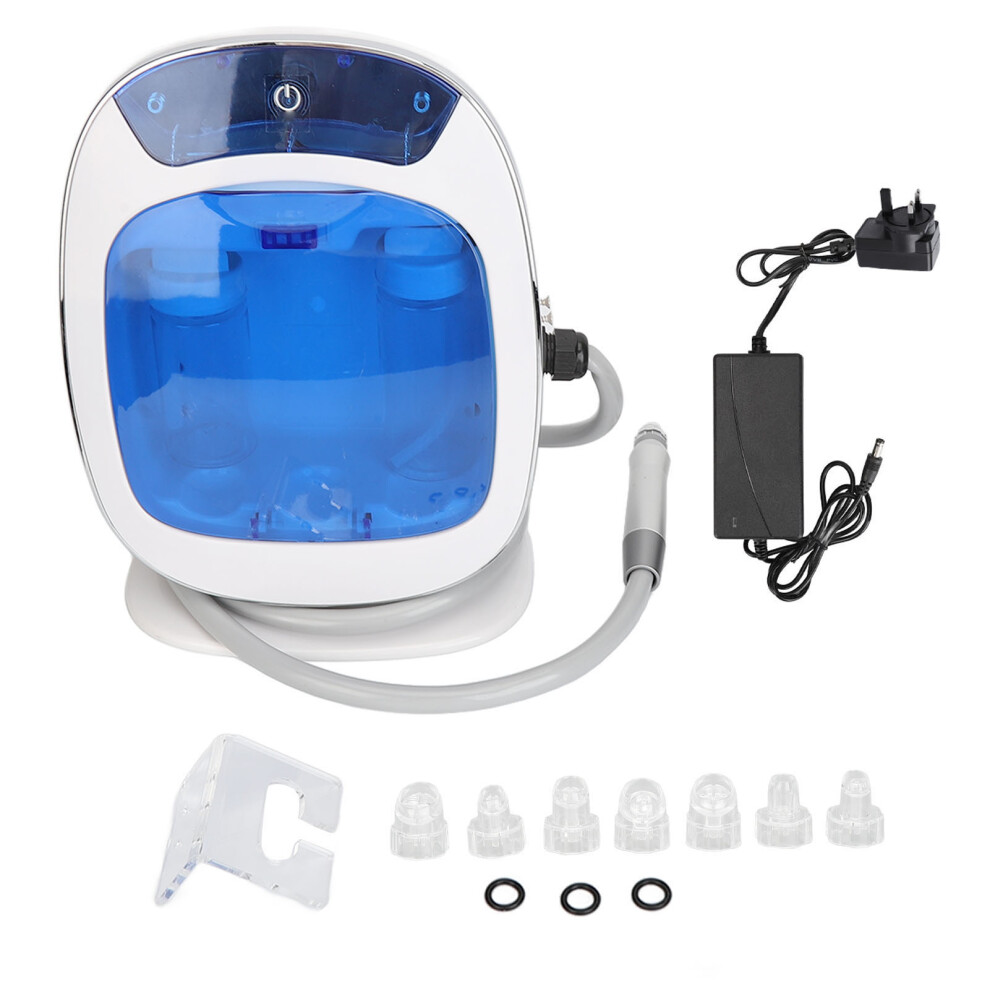 (UK Plug) Dermabrasion Machine Pore Cleansing Remove Blackheads Fade Spots