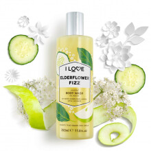I Love Elderflower Fizz Scented Body Wash - 350ml