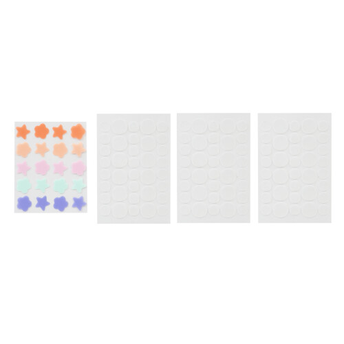 128pcs Colorful Pimple Patch Redness Relief Waterproof